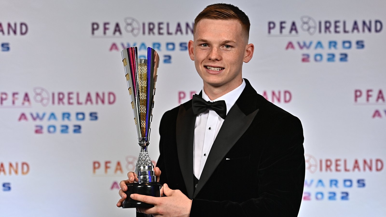 Andy Lyons was PFA Ireland Young Player of the Year for 2022 before starting life with Blackpool in January
