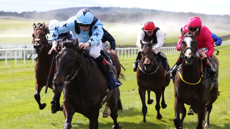 Visualisation scored the biggest win of his career at the Curragh on Monday afternoon
