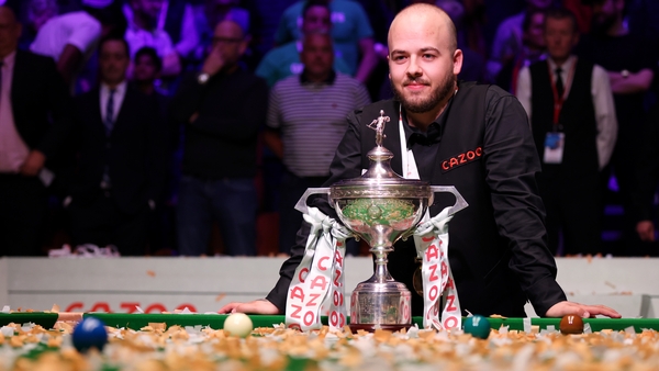 Former child prodigy Luca Brecel has realised his early promise
