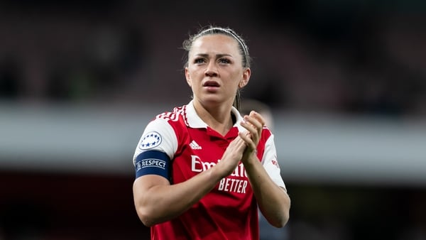 The Ireland captain came close to putting Arsenal ahead in extra time