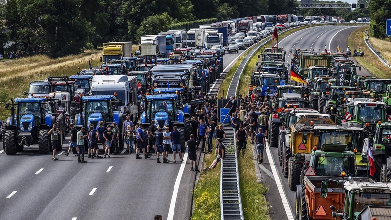 The Dutch protests garnered global attention (File photo)