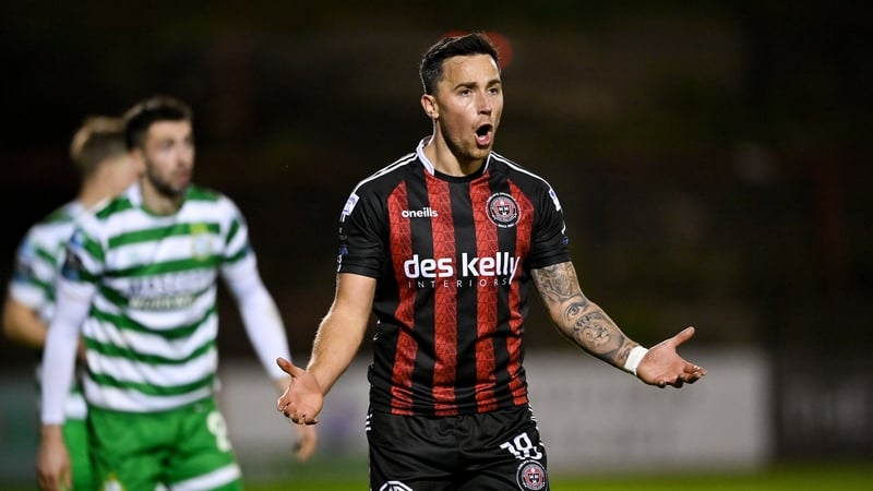 Bohemians lost 2-0 at home to Shamrock Rovers on 7 April