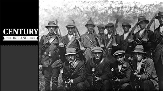 Century Ireland 256 - An flying column of Irregulars, pictured c May 1923. Photo: National Library …