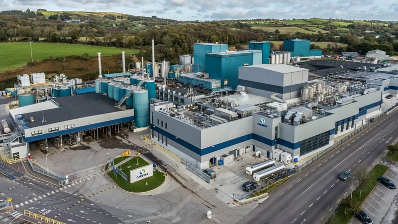 An aerial view of the Carbery production facility at Ballineen in West Cork