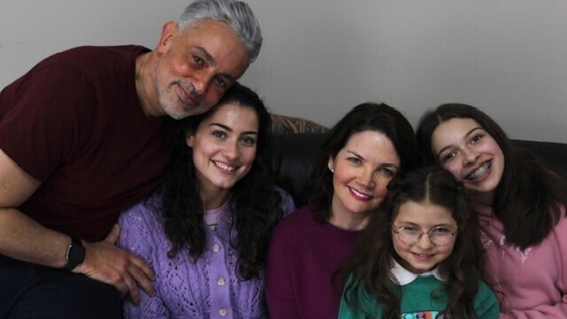 Baz Ashmawy with his Faithless co-stars