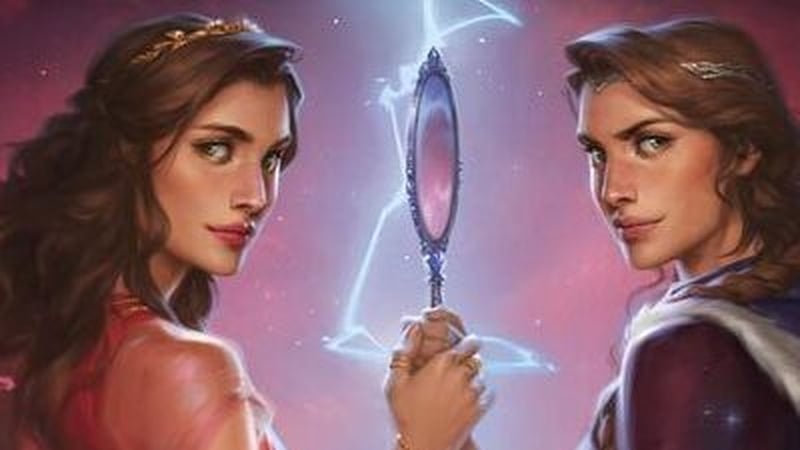 The heroines of Cursed Crowns, the new novel from Catherine Doyle and Katherine Webber