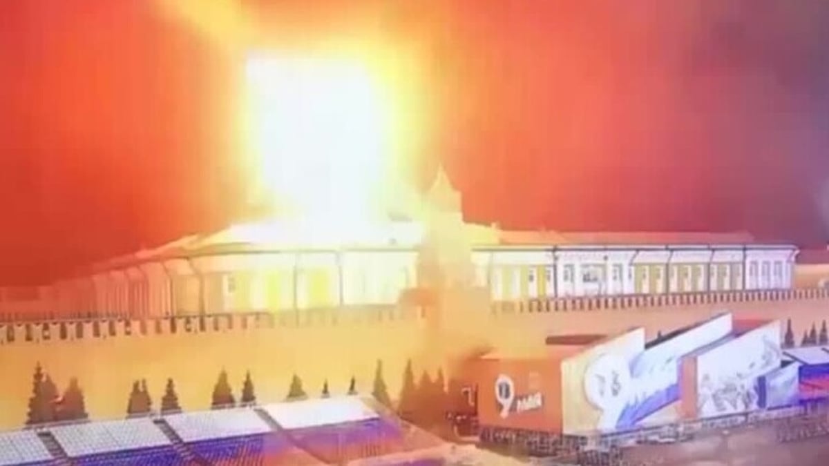 Kremlin Drone Attack 