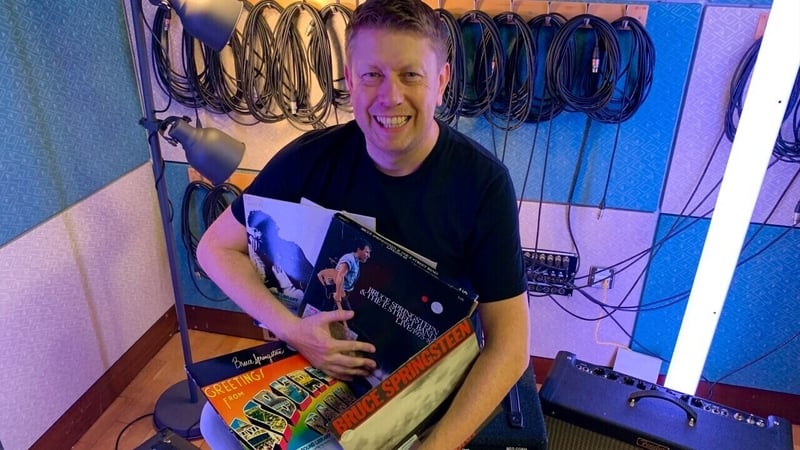 RTÉ Gold's Michael Cahill with a brace of Bruce