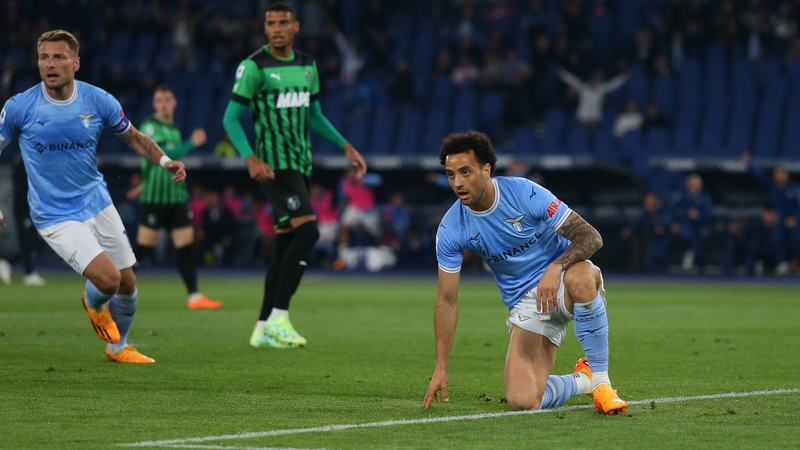 Felipe Anderson netted Lazio's opener