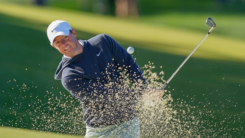 Rory McIlroy in action at Quail Hollow