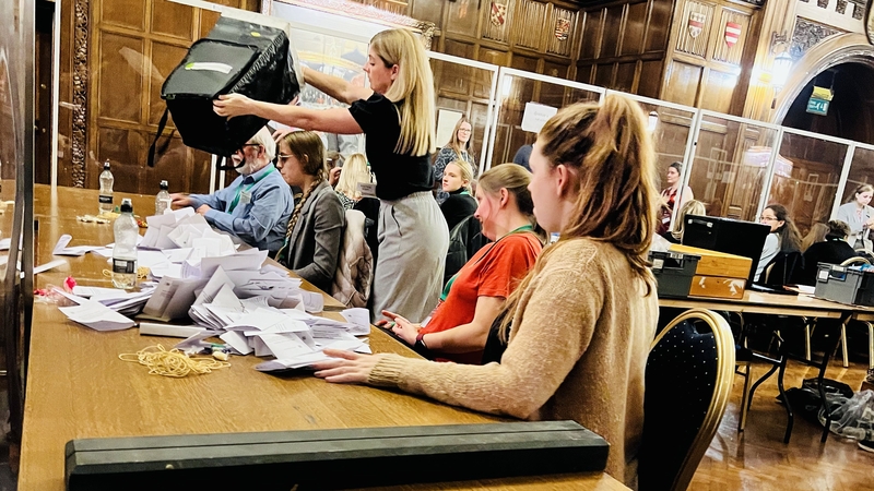 Vote counting will only be complete later today, just as Britain gears up for tomorrow's coronation of King Charles III