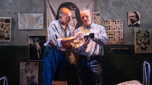 Ben Onwukwe and Joe Absolom in The Shawshank Redemption