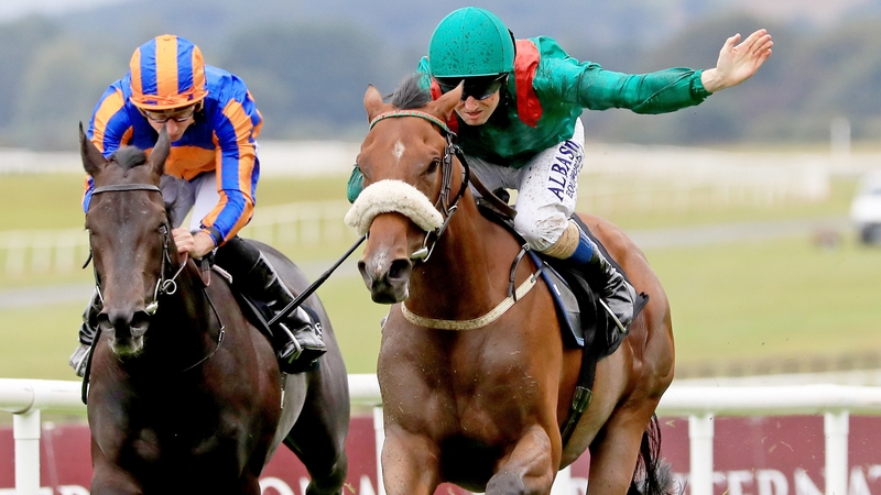 Tahiyra leads home Meditate in last season's Moyglare at the Curragh