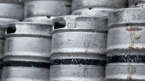 Guinness is owned by drinks group Diageo
