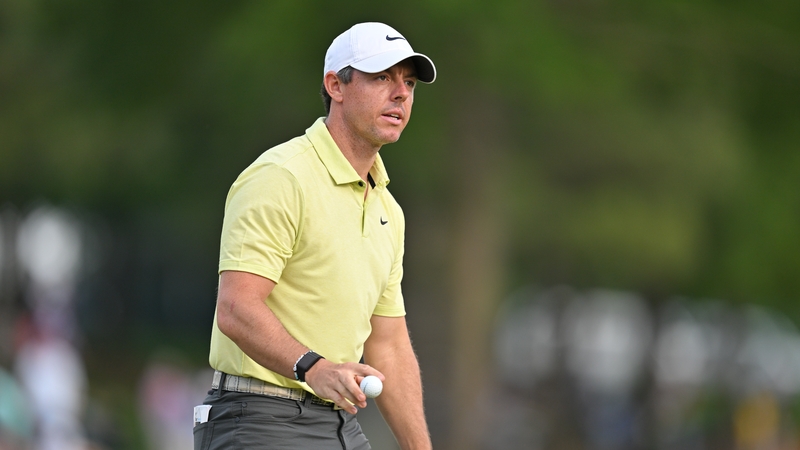 It was a close run thing for McIlroy to make the cut
