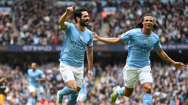 Ilkay Gundogan scored a first-half brace before missing a penalty in the closing stages