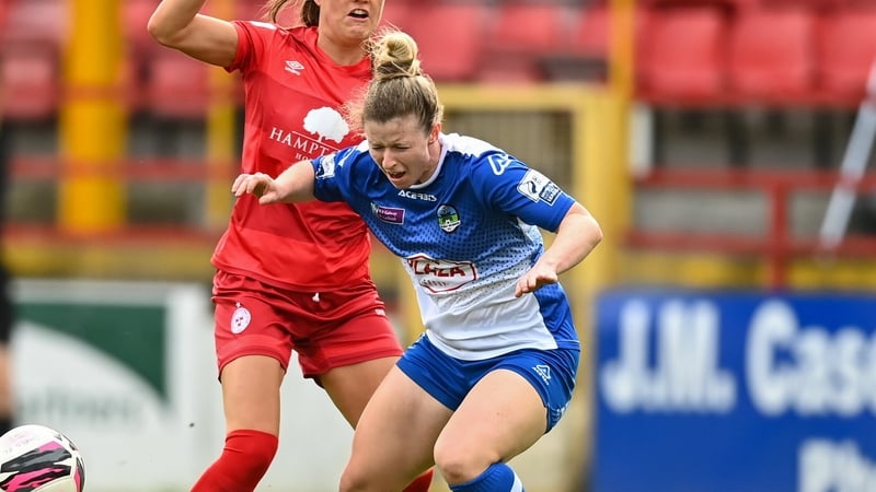 Lynsey McKey's corner was headed home by Eve Dossen to earn Galway the three point