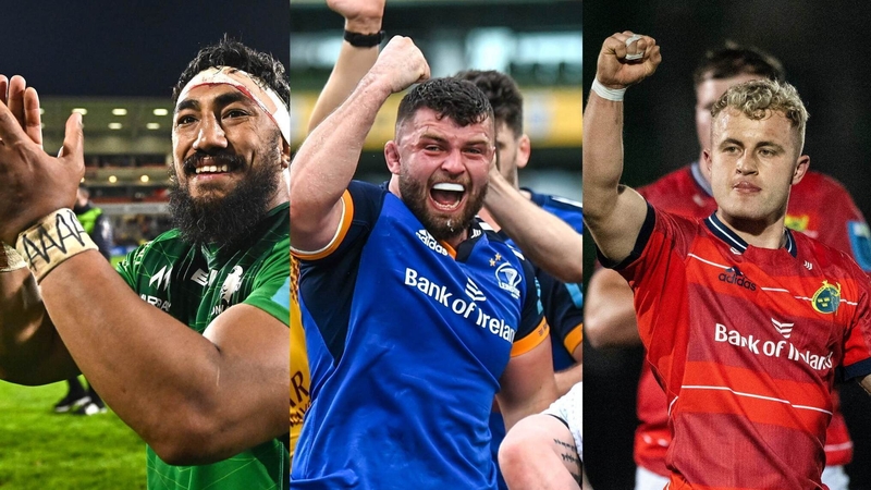 Connacht, Leinster and Munster are all through