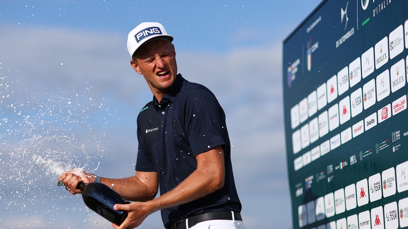It's a third DP World Tour title for the Polish golfer