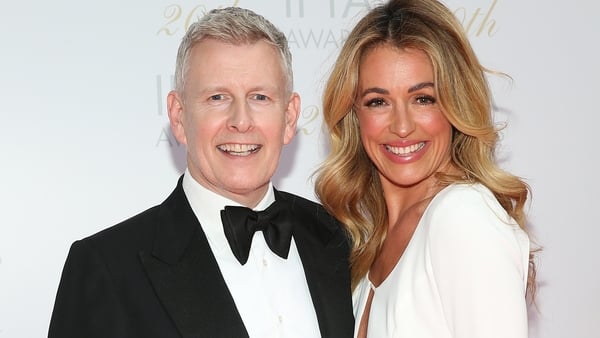 Patrick Kielty and Kat Deeley at the Irish Film and Television Awards in Dublin on Sunday night