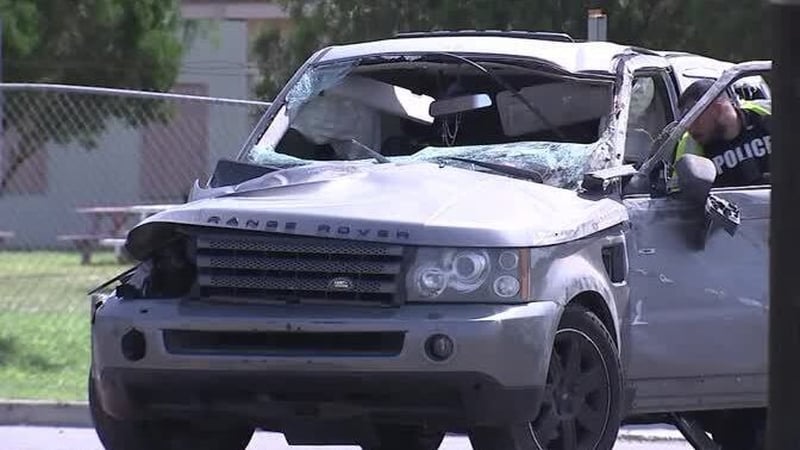 The sport utility vehicle 'ran over several people that were waiting at a bus stop' in Brownsville, a border city at the southernmost tip of Texas, a local police spokesman said