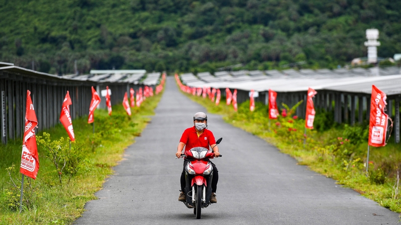 Vietnamese scientists have warned that global warming is exacerbating adverse weather, with the region sweltering under a heatwave last month (File photo)