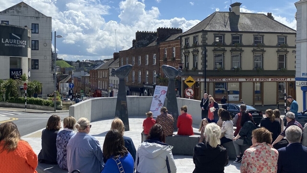 The plaza received funding from the European Union's Peace IV Programme and was supported by Louth County Council and Louth Local Comunity Development Committee