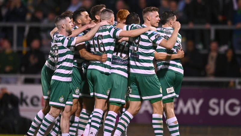 The Hoops earned derby bragging rights as well as cutting the gap to Bohemians at the top in one fell swoop