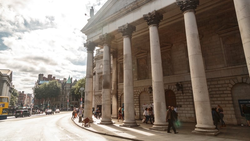 Bank of Ireland's College Green branch in Dublin city cetnre