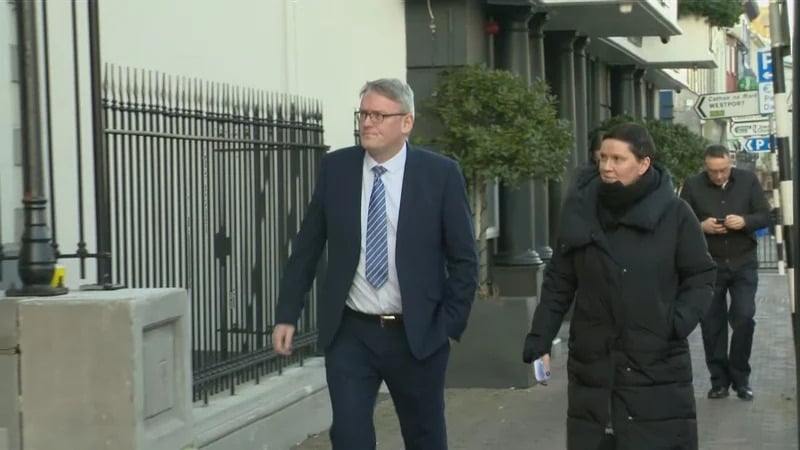 At a sentencing hearing in January Senator Micheál Carrigy (L) told Longford District Court how he feared for his family's safety