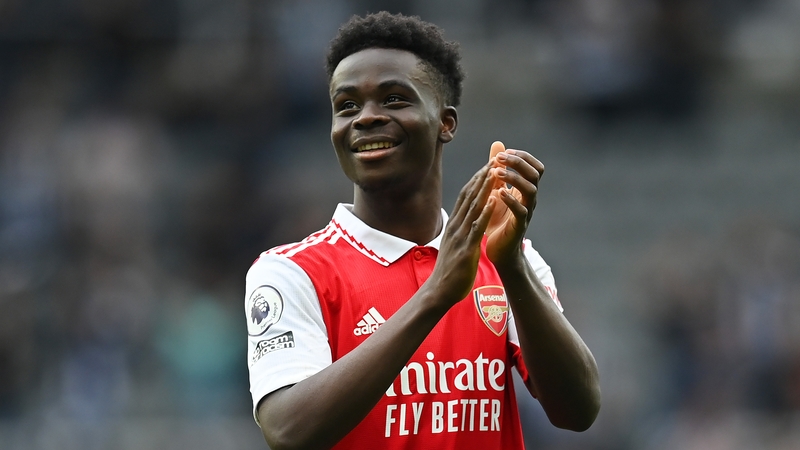Bukayo Saka is committing his future ot the Gunners