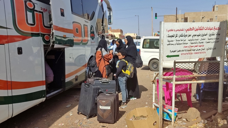 An increasing number are also crossing borders to escape the conflict between the Sudanese army and the RSF