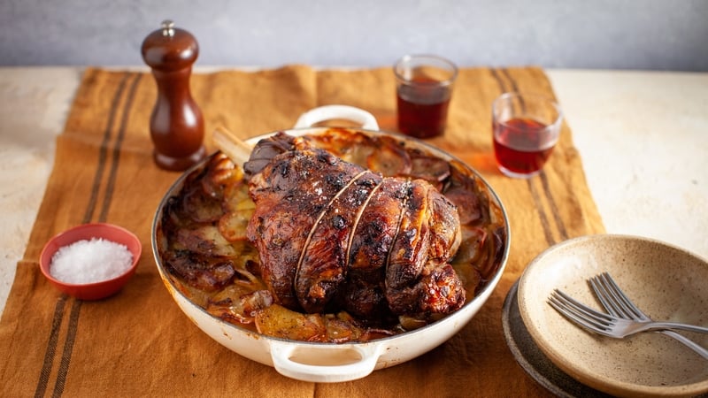 Mark Moriarty's lamb boulangère