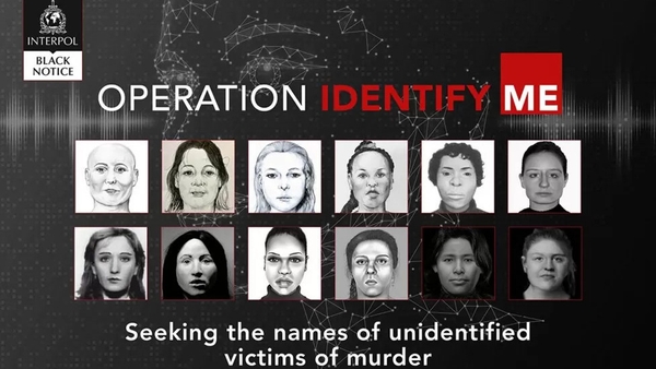 Most of the women met violent deaths (Pic: Interpol)