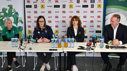 Gillian McDarby (2l) reckons Ireland can compete for a title within the ext five years