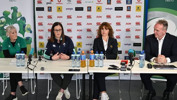 Gillian McDarby (2l) reckons Ireland can compete for a title within the ext five years