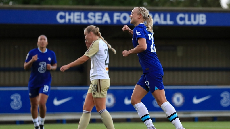 Pernille Harder netted a brace for the Londoners