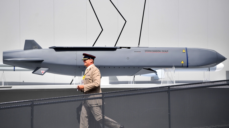 Storm Shadow is an air-launched long-range, deep-strike weapon (file image)