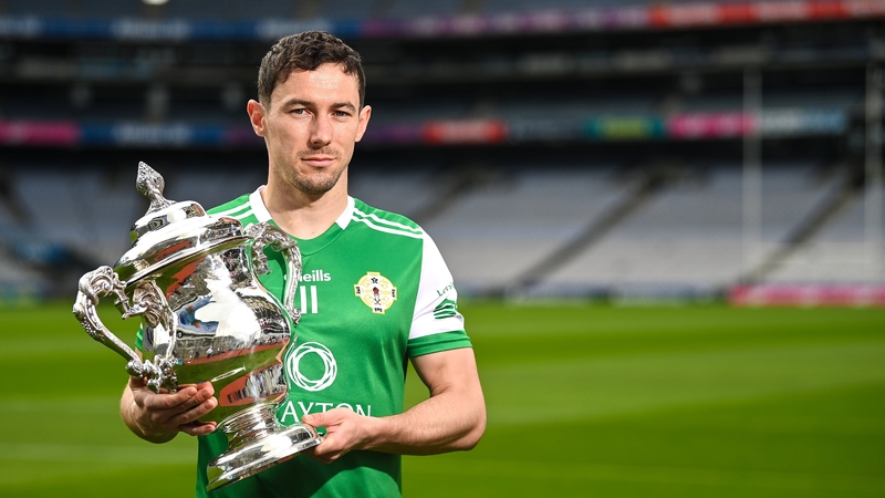 Chris Farley pictured with the Tailteann Cup