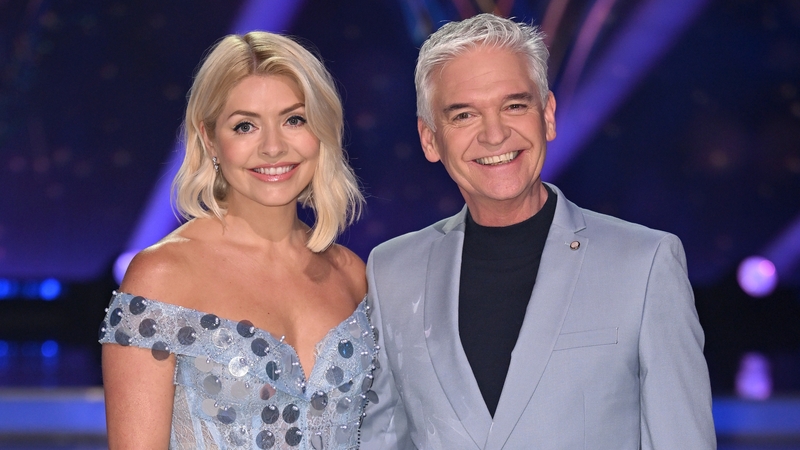 Holly Willoughby and Phillip Schofield (pictured in January of this year) - "As I have said before, Holly is my rock. We're the best of friends - as always"