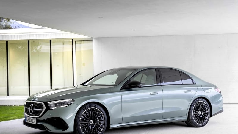 The new E-Class is due here in the autumn.