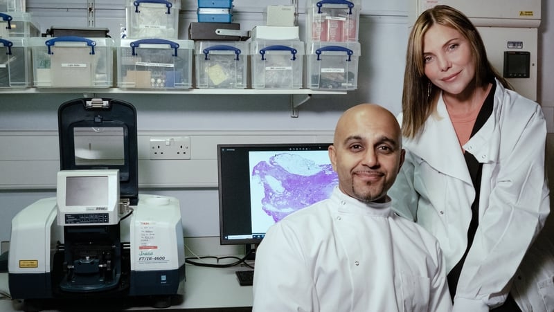 Samantha Womack at Imperial College London Dr. Hemmel Amrania. Photo credits: Michelle George