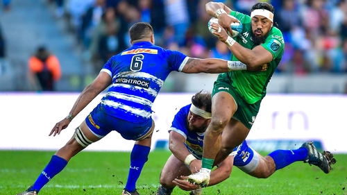 Bundee Aki in action against the Stormers