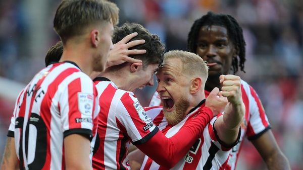 Trai Hume celebrates his goal