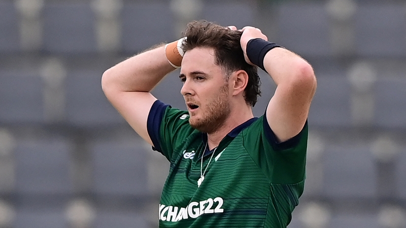 Mark Adair took four wickets but it wasn't enough for Ireland