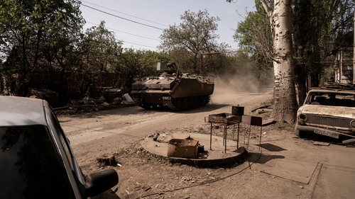 The Ukrainian military has started to push Russian forces back in its first significant offensive operations since November