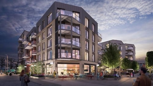 The scheme has been lodged directly with Dun Laoghaire Rathdown Co Council through the Large Scale Residential Development (LRD) mechanism.