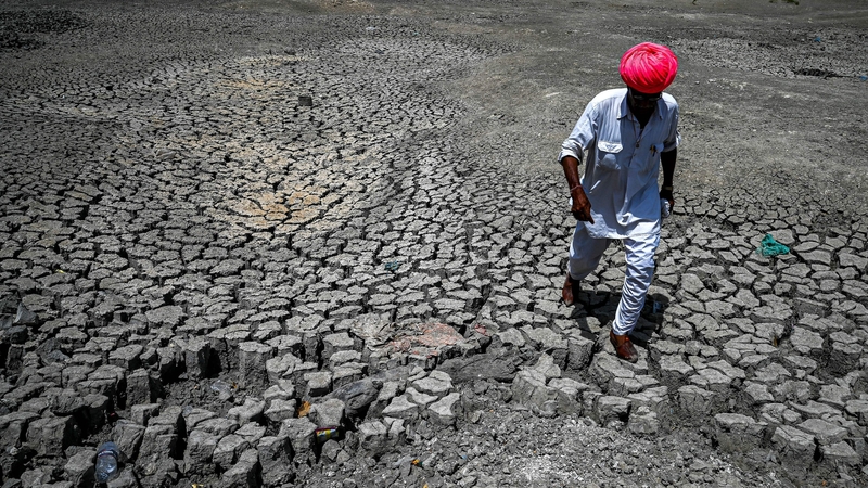 Parts of India saw temperatures above 44 degrees Celsius in mid-April, with at least 11 deaths near Mumbai attributed to heat stroke on a single day