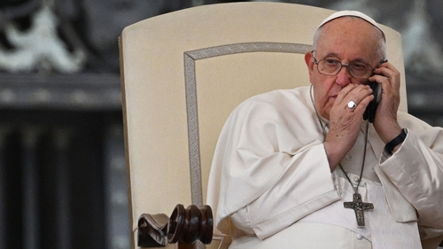 The pope has been critical of mobile phones in the past and has warned Catholics against becoming addicted to their devices