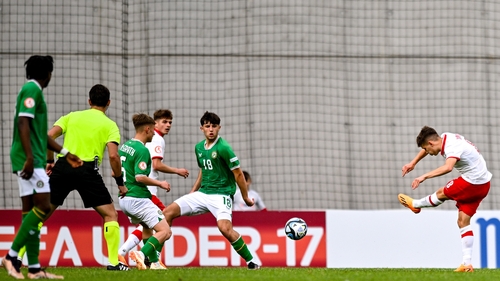 Karol Borys scores Poland's fourth
